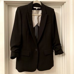 Veronica Beard Graham Dickey Blazer, black size 4, pristine & wrinkle free